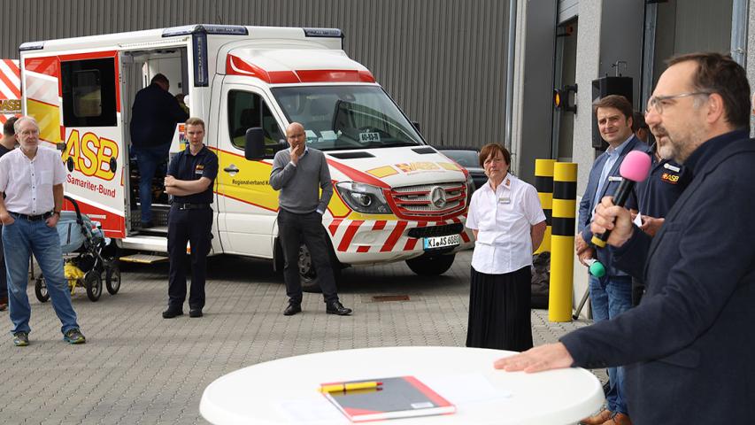 Stadtrat Christian Zierau lobte die Zusammenarbeit zwischen Rathaus und ASB.