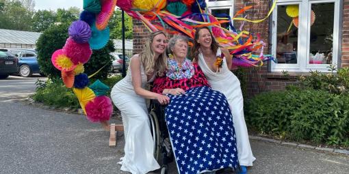 Wunschgast mit Brautpaar